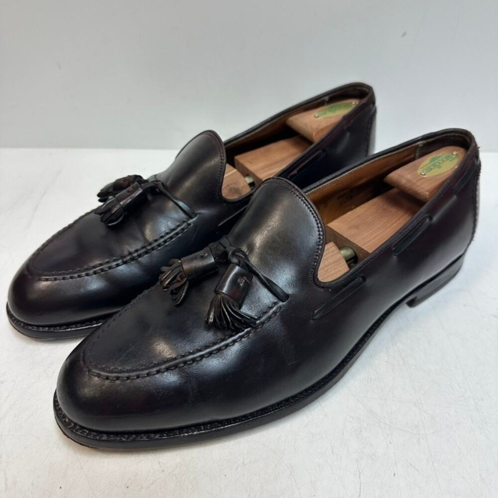 NEW HEELS Alden x Brooks Bros. 772 Color 8 Shell Cordovan Tassel Loafer USA 11 C